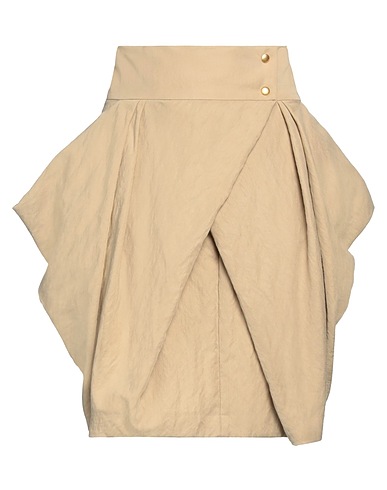 ALBERTA FERRETTI Mini skirt Beige 93% Lyocell, 7% Polyamide