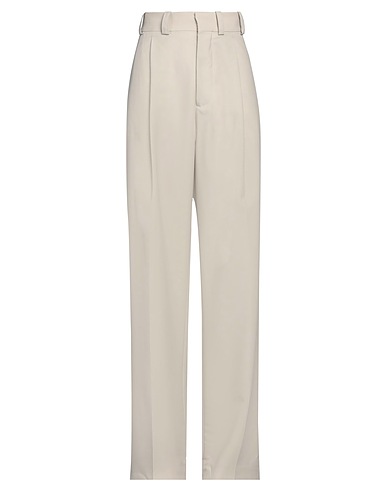QUIRA Casual pants Light grey 100% Virgin Wool