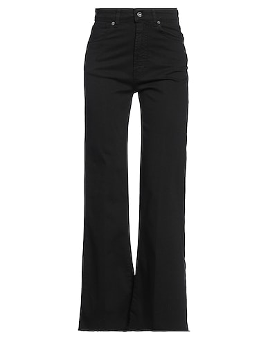 SOLOTRE Hosen Schwarz 100% Baumwolle