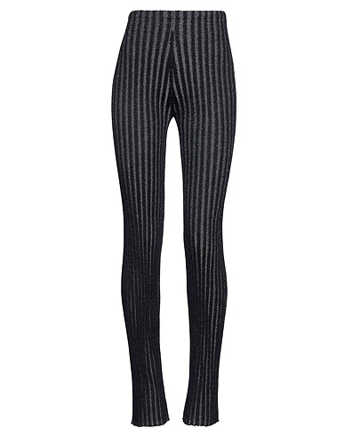 ROBERTO COLLINA Leggings Navy 74% Merino Wool, 14% Metallic Polyester, 12% Nylon