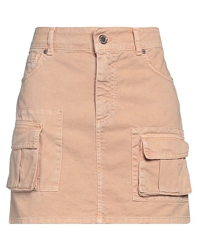 SOUVENIR Denim skirt Sand 100% Cotton