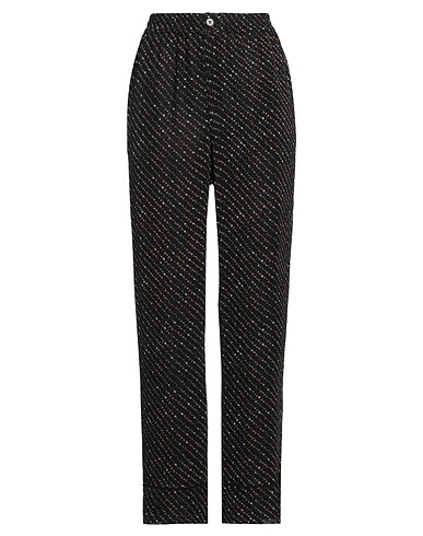 GANNI Casual trouser Black 100% Viscose