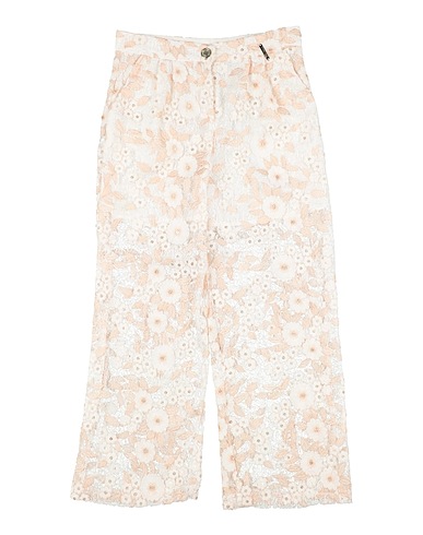 GUESS Casual trouser White 100% Polyester