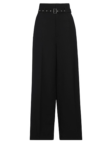 AMBUSH パンツ ブラック バージンウール 86% / ナイロン 14%