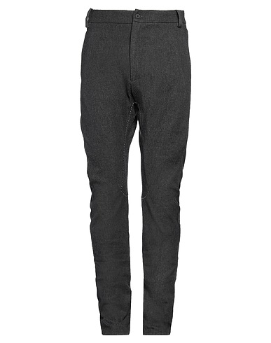 MASNADA Casual pants Charcoal 100% Cotton