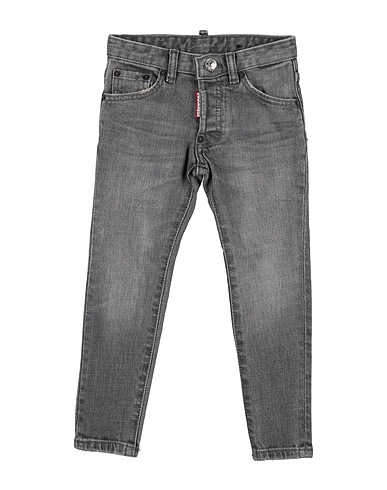DSQUARED2 Denim pants Grey 99% Cotton, 1% Elastane