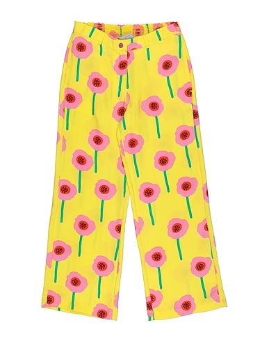STELLA McCARTNEY KIDS Casual pants Yellow 70% Viscose, 30% Lyocell