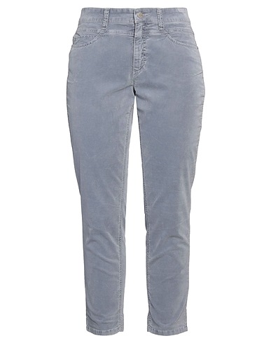 CAMBIO Casual pants Slate blue 78% Cotton, 20% Polyester, 2% Elastane