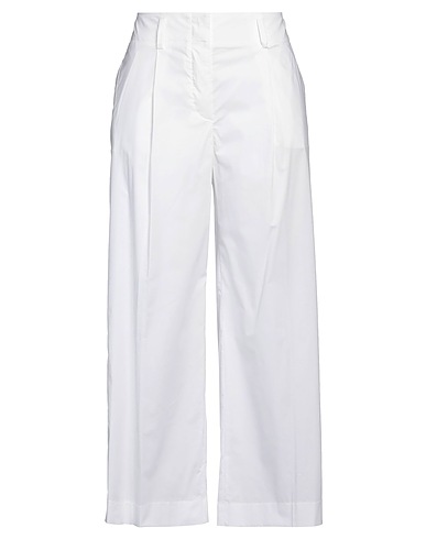 MALO Pantalone Bianco 97% Cotone, 3% Elastan