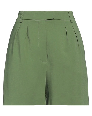 MOSCHINO Shorts & Bermuda Green 97% Viscose, 3% Elastane