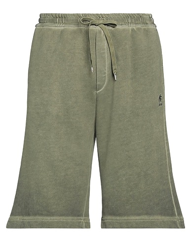 N°21 Shorts & Bermuda Military green 100% Cotton