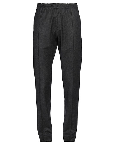 EMPORIO ARMANI パンツ チャコール バージンウール 89% / カシミヤ 10% / ポリウレタン 1%