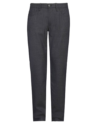EMPORIO ARMANI Casual pants Midnight blue 100% Virgin Wool