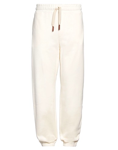 EMPORIO ARMANI スウェットパンツ アイボリー コットン 97% / カシミヤ 3%