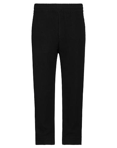 EMPORIO ARMANI Casual pants Black 63% Virgin Wool, 26% Polyamide, 11% Viscose