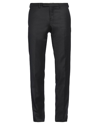 EMPORIO ARMANI Casual pants NERO 89% Virgin Wool, 10% Cashmere, 1% Elastane