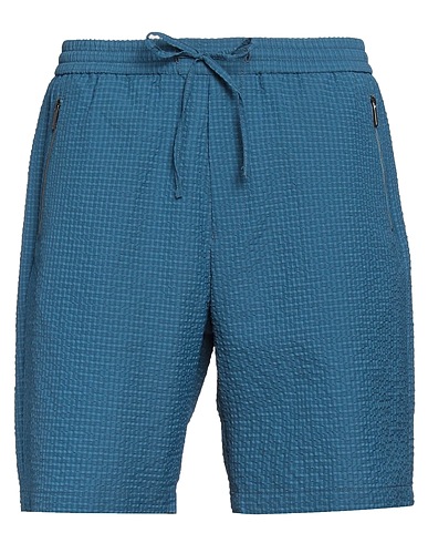 EMPORIO ARMANI Shorts & Bermuda Deep teal 100% Polyester