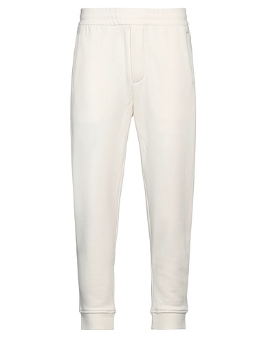 EMPORIO ARMANI Casual trouser Ivory 100% Cotton