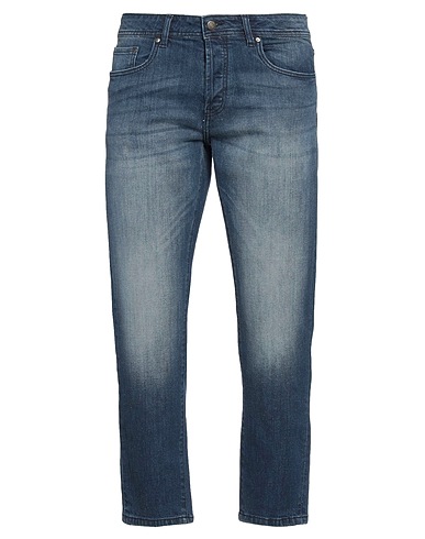 LIU •JO MAN BOTTOMWEAR Blue 99% Cotton, 1% Elastane