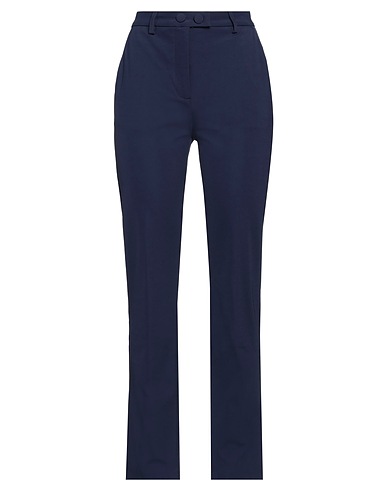 CRISTINAEFFE Casual trouser Midnight blue 90% Polyester, 10% Elastane