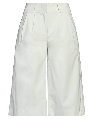 MALO Shorts & Bermuda Light green 97% Cotton, 3% Elastane