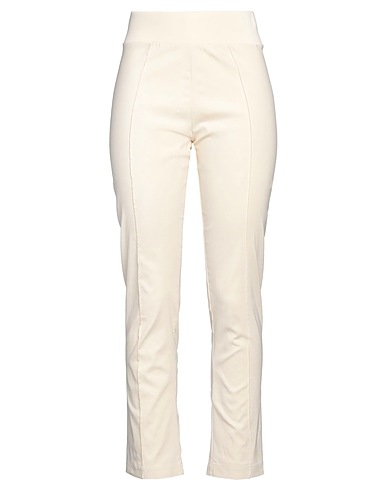 THOM KROM Leggings Ivory 36% Linen, 34% Viscose, 25% Polyamide, 5% Elastane