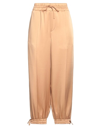 JIL SANDER Casual pants Camel 74% Acetate, 26% Viscose