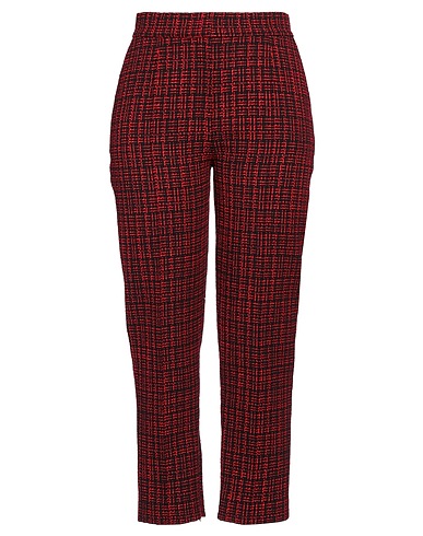 ELIE SAAB Casual pants Black 46% Silk, 18% Cotton, 18% Polyacrylic, 18% Polyester
