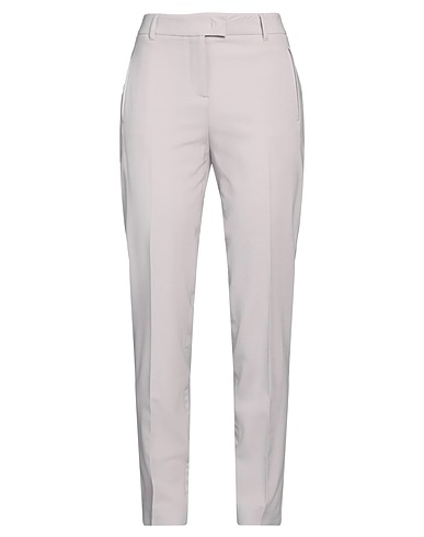 LORENA ANTONIAZZI Casual pants Light grey 96% Virgin Wool, 4% Elastane