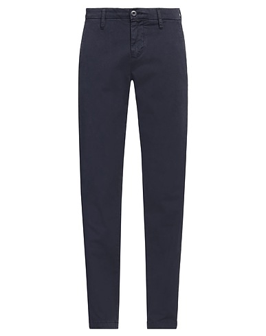 GUESS Casual trouser Navy blue 97% Cotton, 3% Elastane