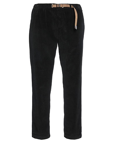 WHITE SAND Casual trouser Black 75% Cotton, 24% Lyocell, 1% Elastane