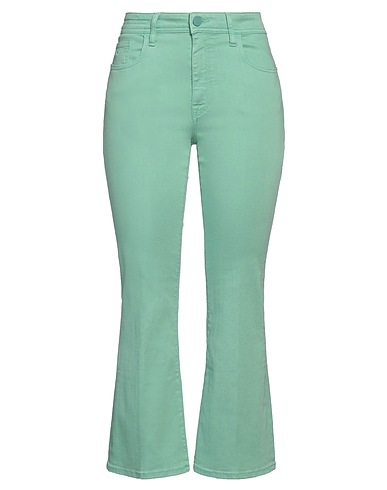 JACOB COHЁN Bootcut Jeans Light green 63% Lyocell, 30% Cotton, 5% Polyester, 2% Elastane