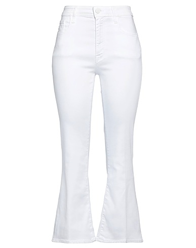 JACOB COHЁN Bootcut Jeans White 63% Lyocell, 30% Cotton, 5% Polyester, 2% Elastane