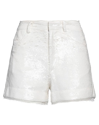 ZADIG&VOLTAIRE Shorts & Bermuda White 100% Polyester, Silk