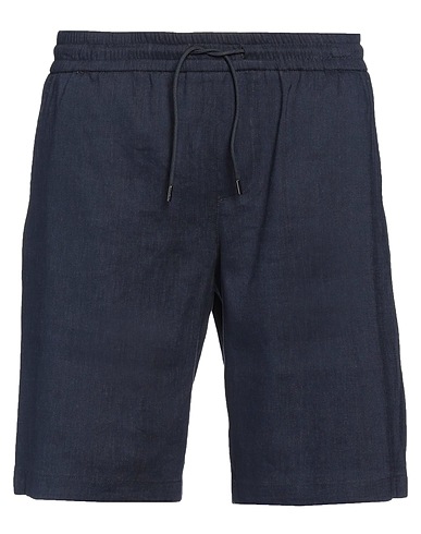 MARCIANO by GUESS Shorts & Bermuda BLU NOTTE 56% Linen, 43% Viscose, 1% Elastane