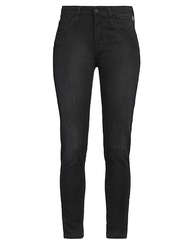 JACOB COHЁN Denim trousers Black 58% Cotton, 24% Polyester, 16% Modal, 2% Elastane