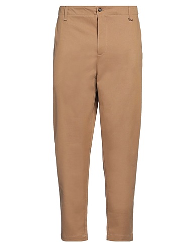 ..,BEAUCOUP Pantalone Cammello 97% Cotone, 3% Elastan