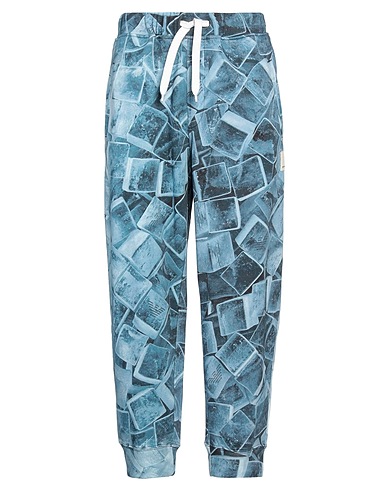 EMPORIO ARMANI Casual trouser Pastel blue 100% Cotton