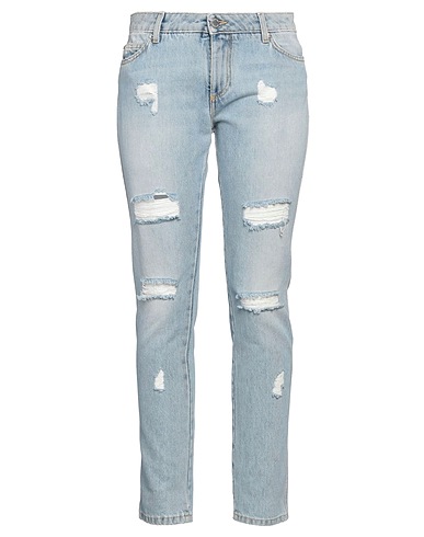 ERMANNO DI ERMANNO SCERVINO Denim trousers 100% Cotton