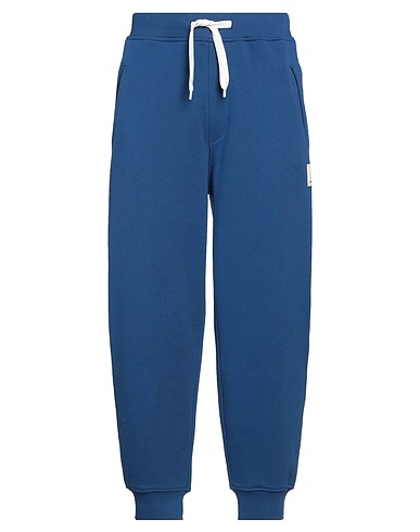 EMPORIO ARMANI Casual trouser Blue 100% Cotton, Elastane