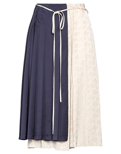 MARNI Midi skirt Navy 100% Viscose