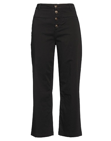LIU •JO Pantalone Nero 96% Cotone, 4% Elastan