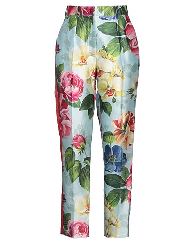 DOLCE&GABBANA Hosen Himmelblau 98% Seide, 2% Polyester
