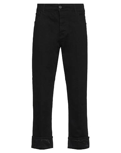 EMPORIO ARMANI Джинсовые брюки Чёрный 99% Хлопок, 1% Эластан