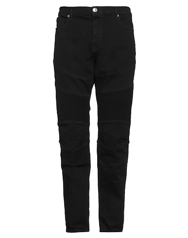 TRUE RELIGION Denim trousers Black 73% Cotton, 23% Polyester, 3% Other Fibres, 1% Elastane
