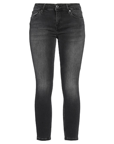 MET JEANS Denim pants Grey 94% Cotton, 4% Polyester, 2% Elastane