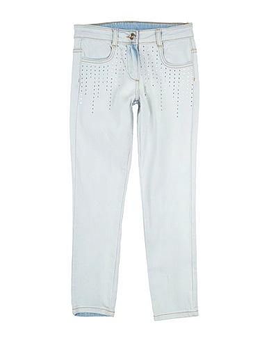 TWINSET Denim trousers 99% Cotton, 1% Elastane