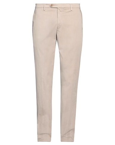 TRUSSARDI Casual pants Khaki 98% Cotton, 2% Elastane