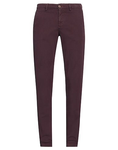 TRUSSARDI JEANS Casual παντελόνι Δαμασκηνί 97% Βαμβάκι, 3% Ελαστάνη