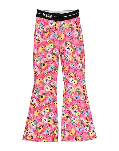 MSGM Leggings KIDS Fuchsia 82% Polyester, 18% Elastane